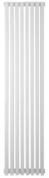 Трубчатый радиатор Betatherm вертикальный Quantum 2 1500x325 (Белый RAL9016M, подк. №34)